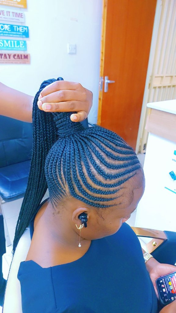 Cornrow style 31