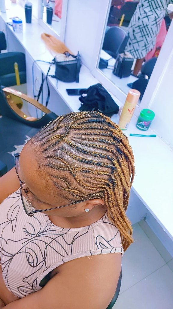 Cornrow style 19