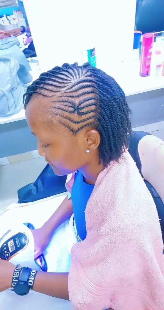 Cornrow style 13