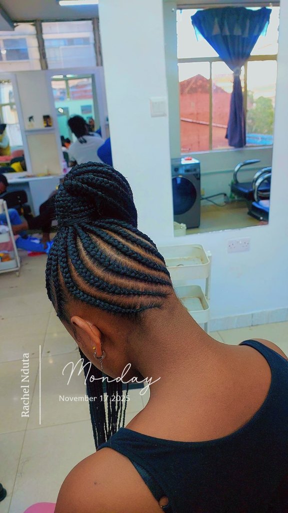 Cornrow style 50