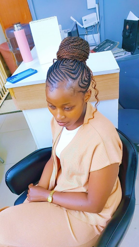 Cornrow style 89