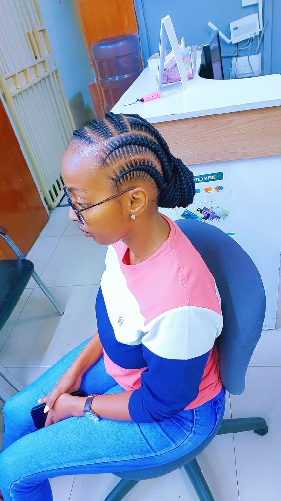Cornrow style 92