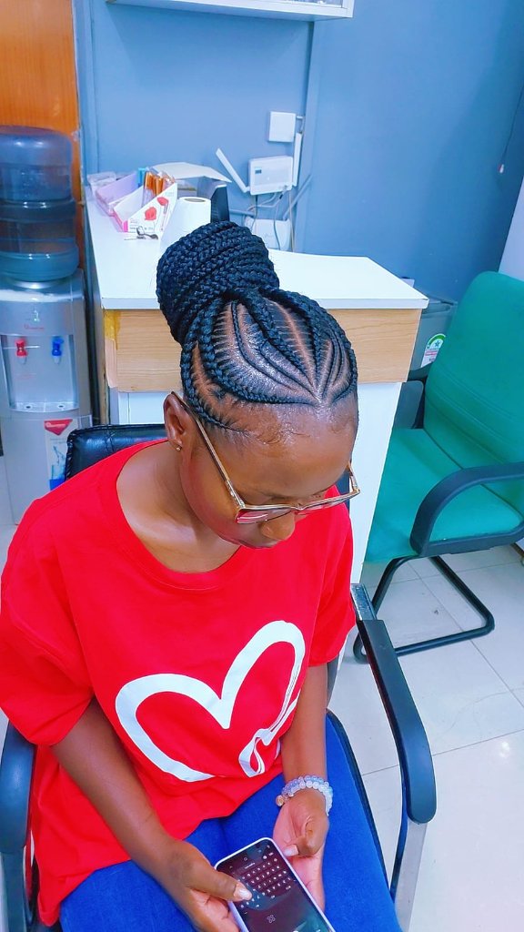 Cornrow style 39