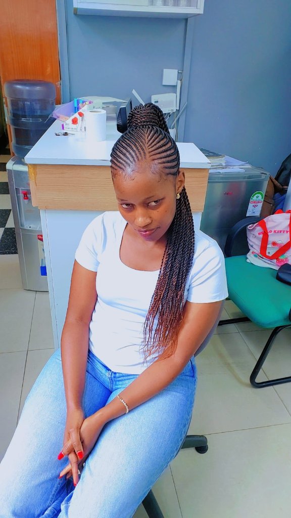Cornrow style 28