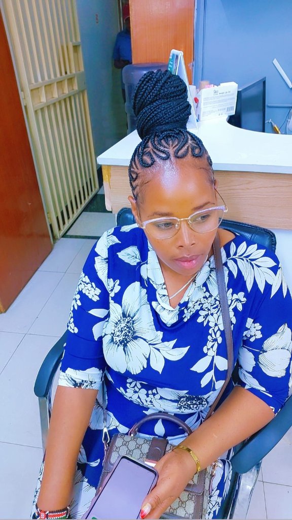 Cornrow style 108