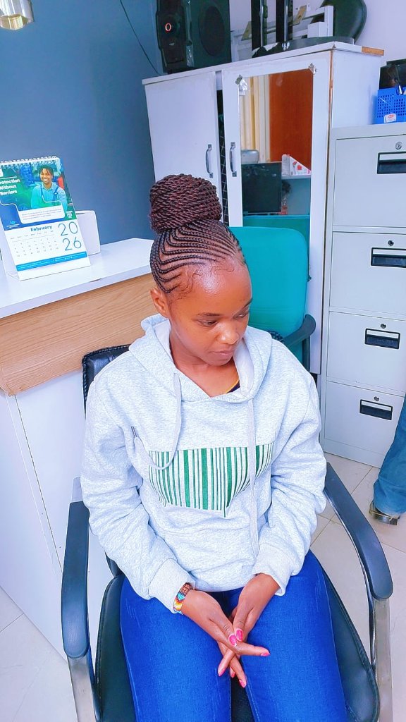Cornrow style 98