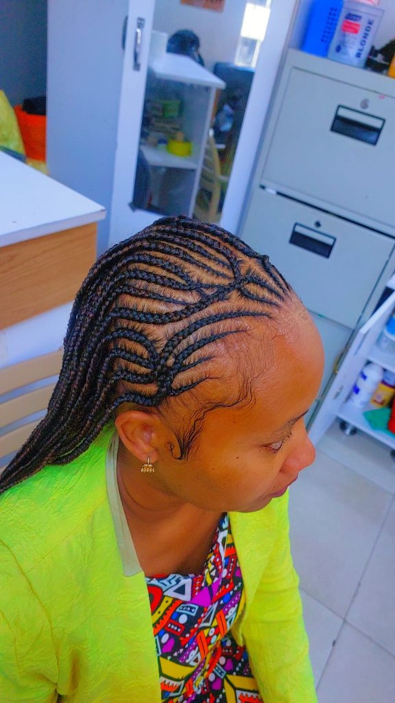 Cornrow style 96