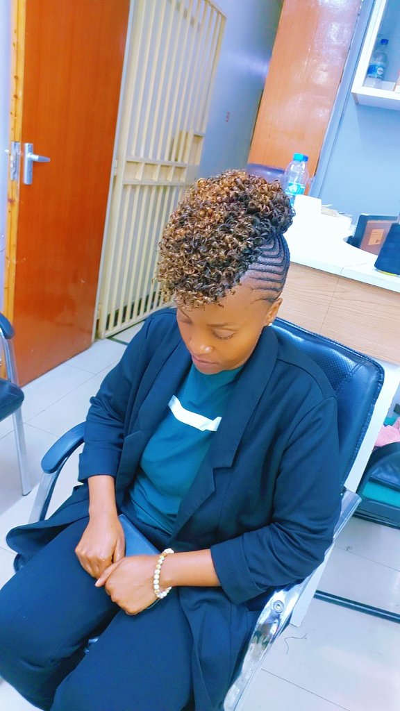 Cornrow style 14