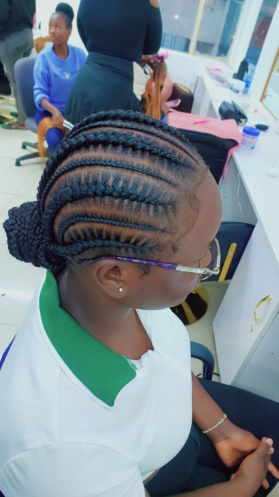 Cornrow style 52