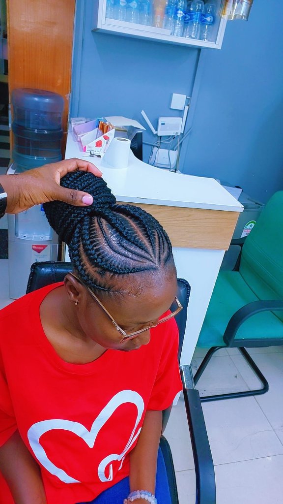 Cornrow style 37