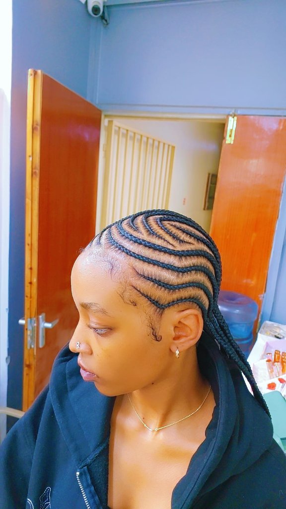 Cornrow style 34