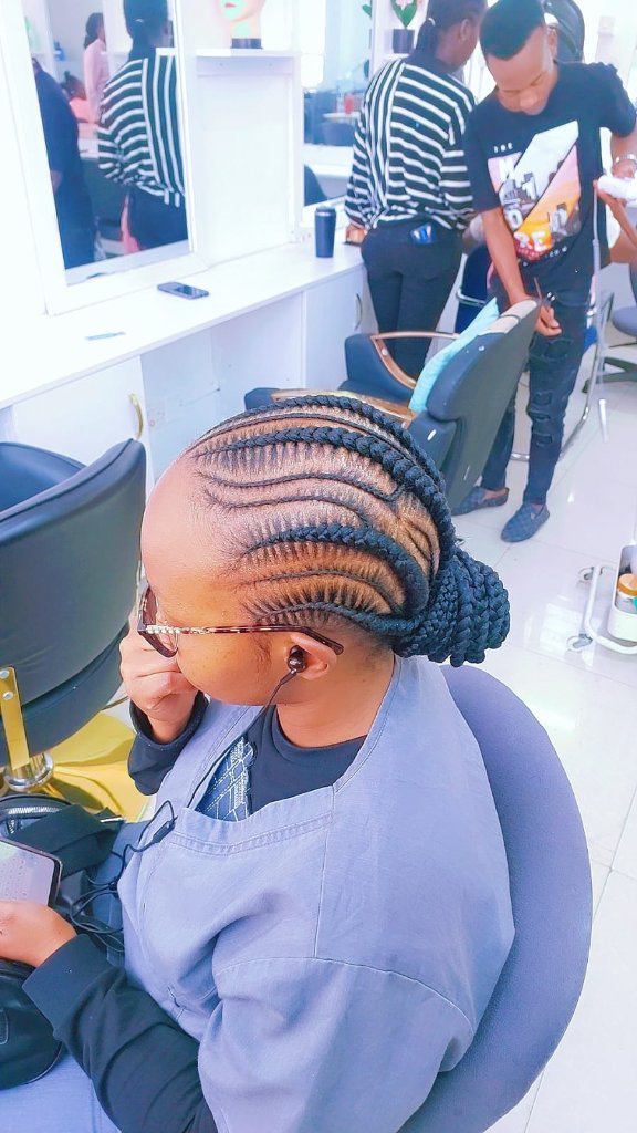 Cornrow style 23