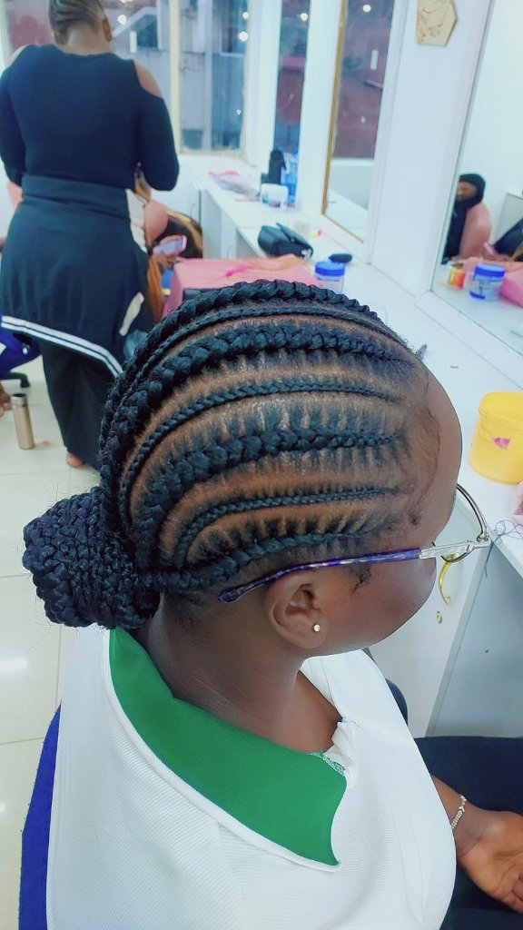 Cornrow style 53