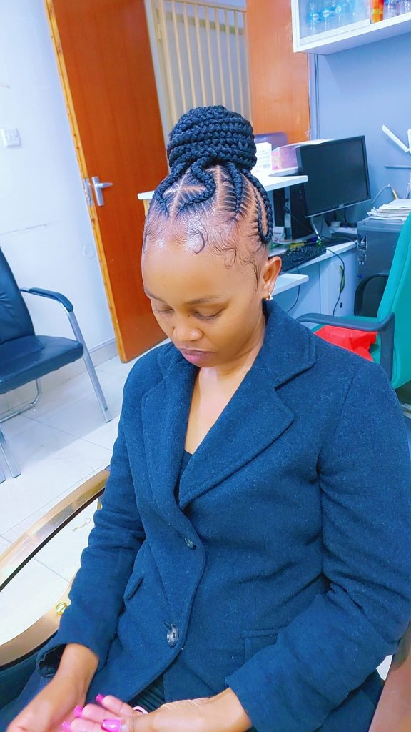 Cornrow style 30