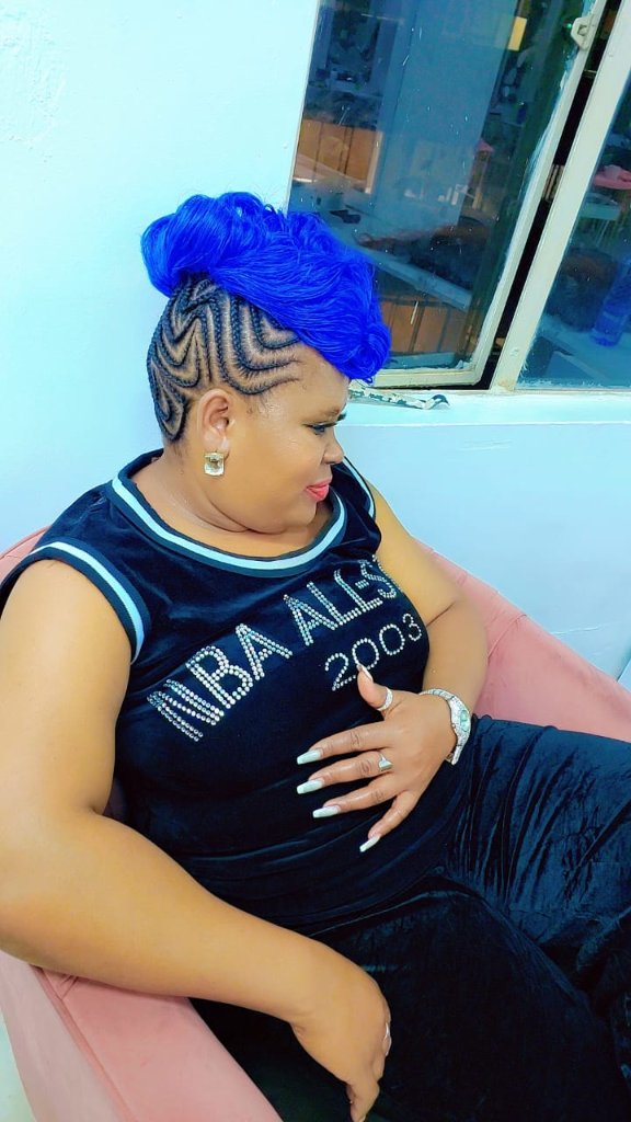 Cornrow style 56