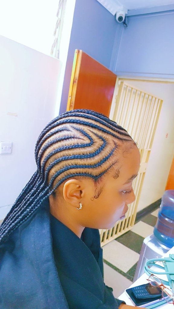 Cornrow style 21