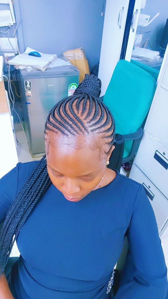 Cornrow style 40