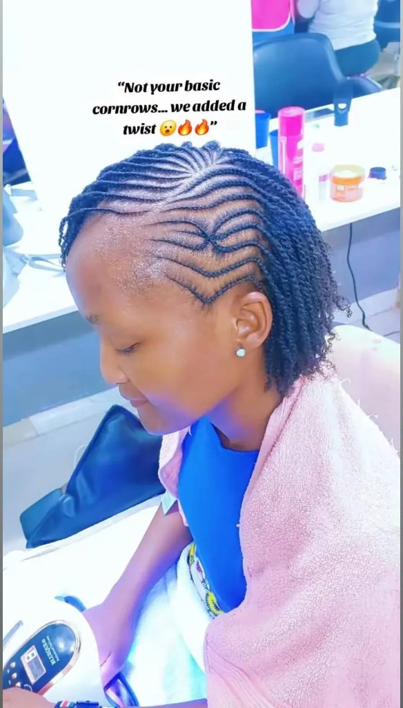 Cornrow style 9