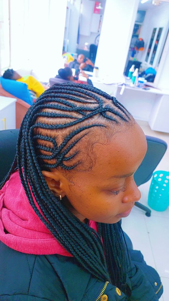 Cornrow style 43
