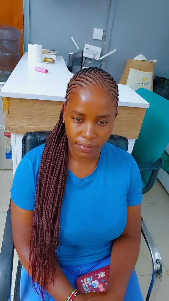 Cornrow style 20