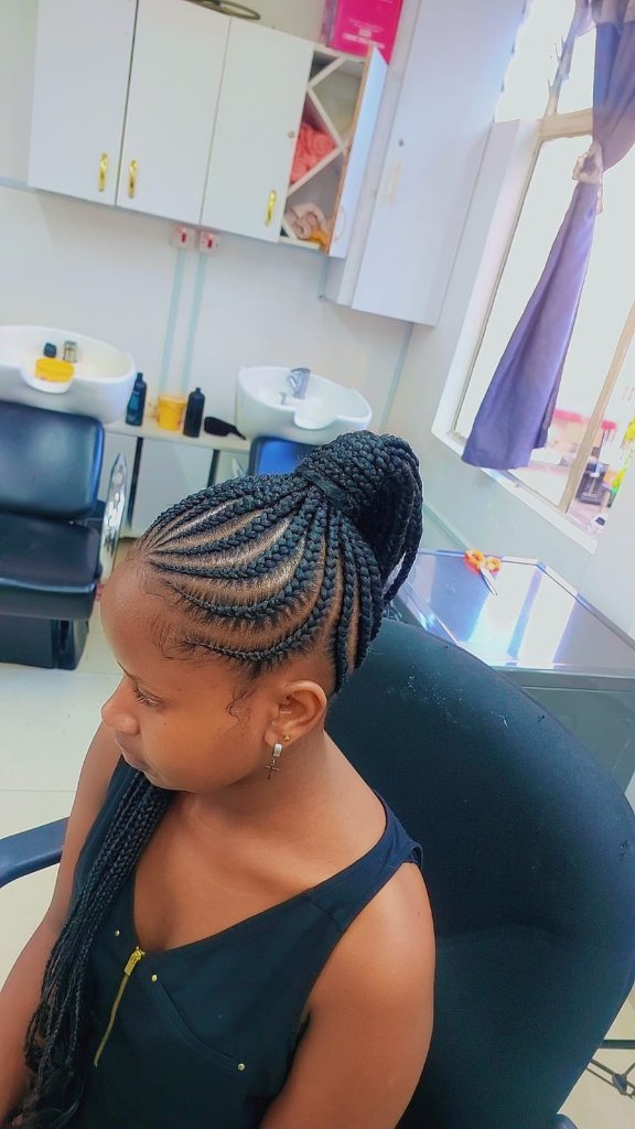Cornrow style 48