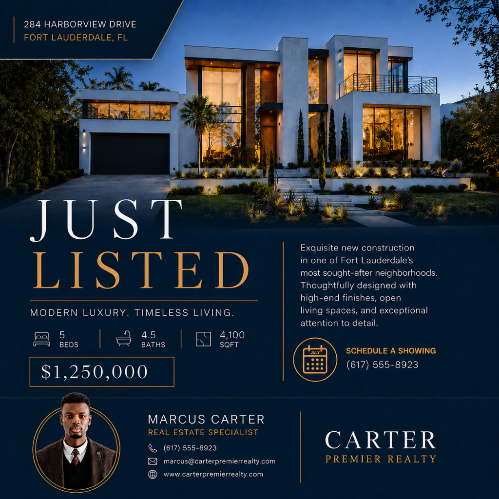 Just Listed