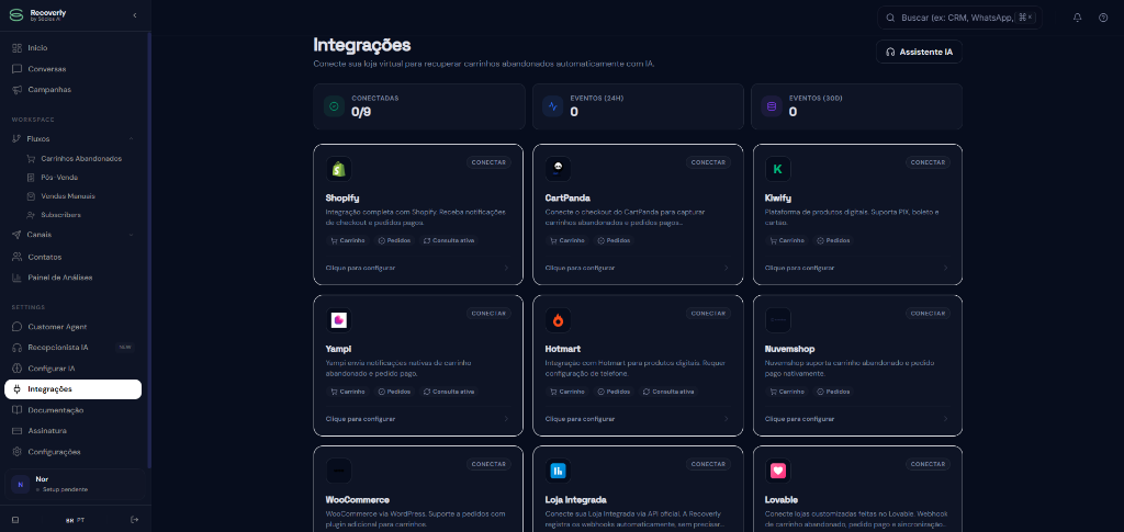 Integrações