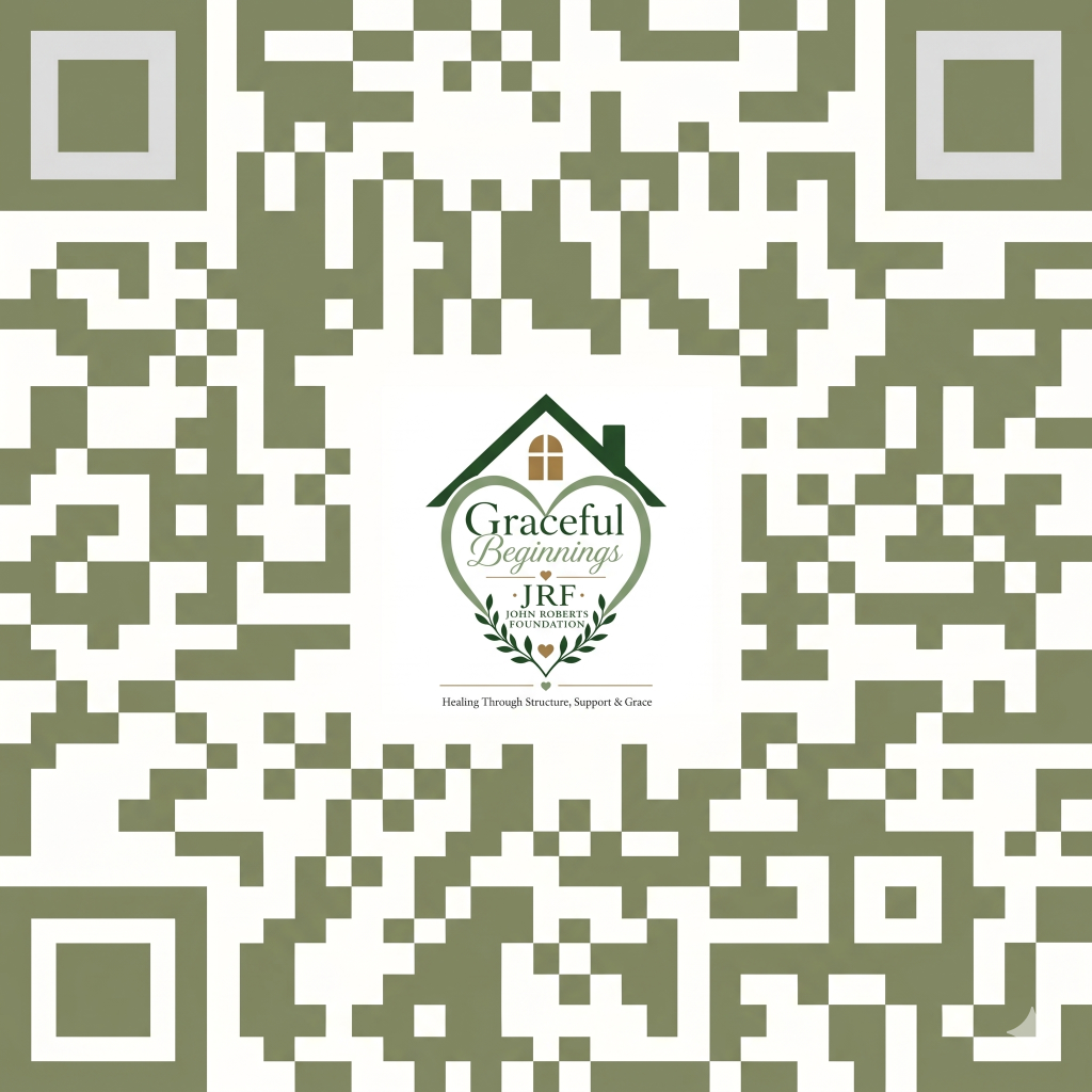 Scan to donate to John Roberts Foundation