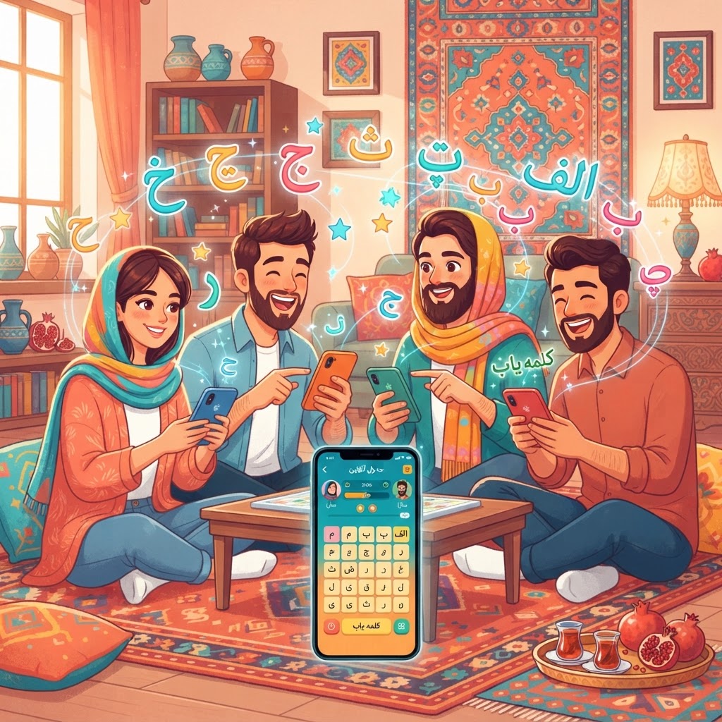 آموزش بازی اسم فامیل آنلاین: قوانین کامل و نکات طلایی