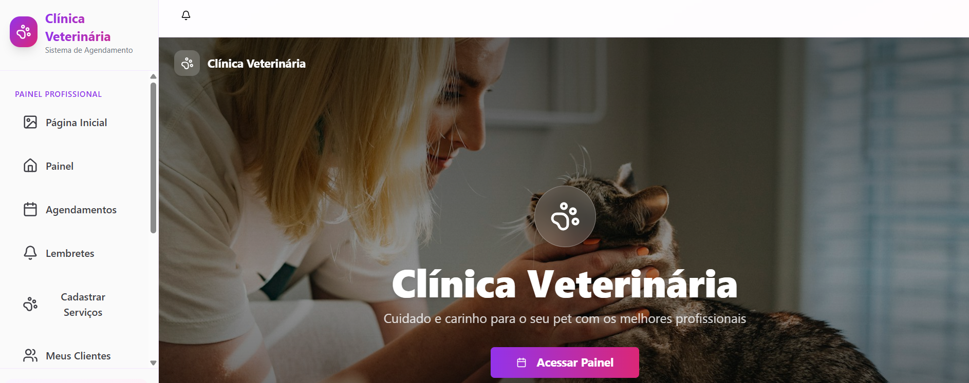Agenda Clinica Veterinaria template preview