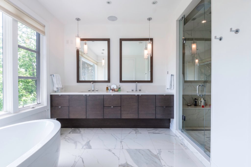 Rosedale on Bloor — Kitchen & Bath Transformation — high-end condo renovation Rosedale, Toronto Toronto by Wexler Custom Builders