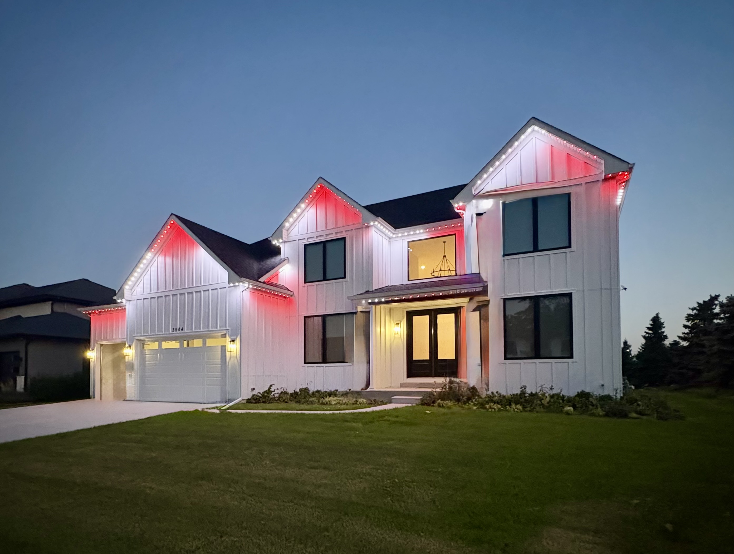 Red Holiday Display