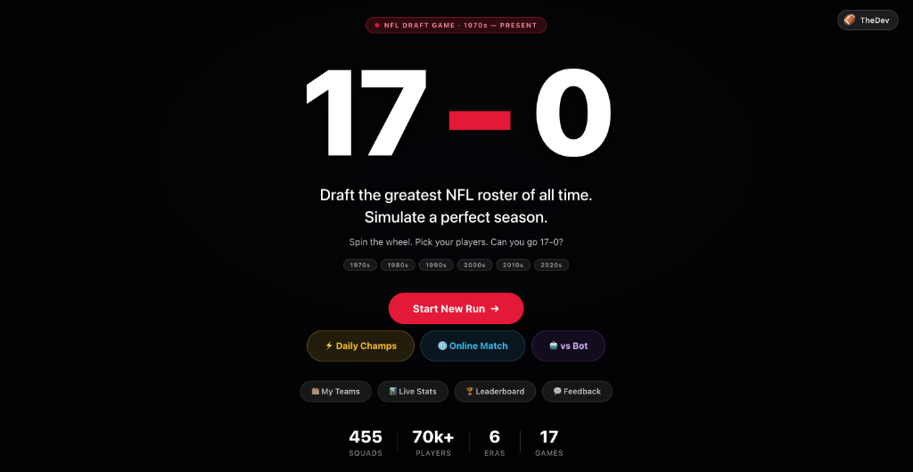17-0 Showdown