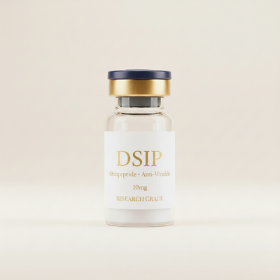 DSIP research peptide vial