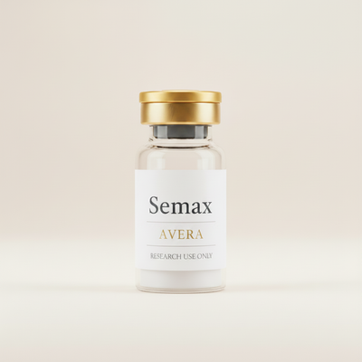 Semax research peptide vial