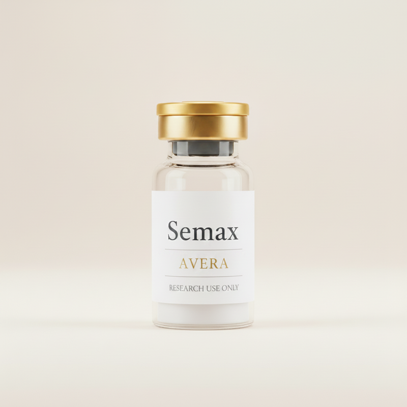 Semax research peptide vial