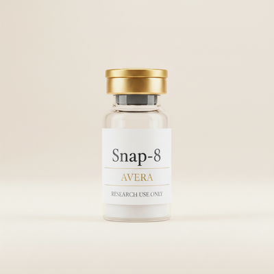 Snap-8 research peptide vial