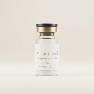Melanotan II research peptide vial