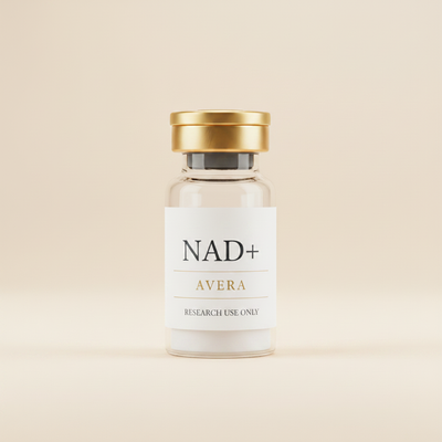 NAD+ research peptide vial