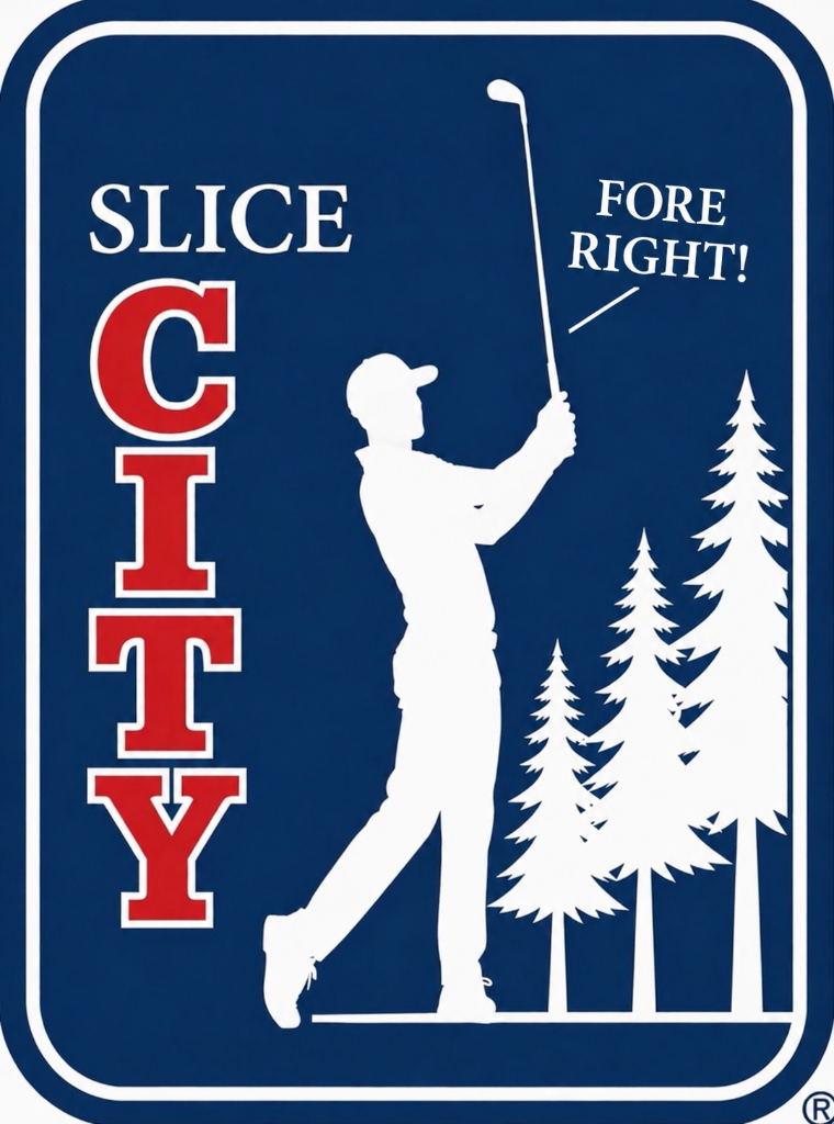 Slice City Golf League logo