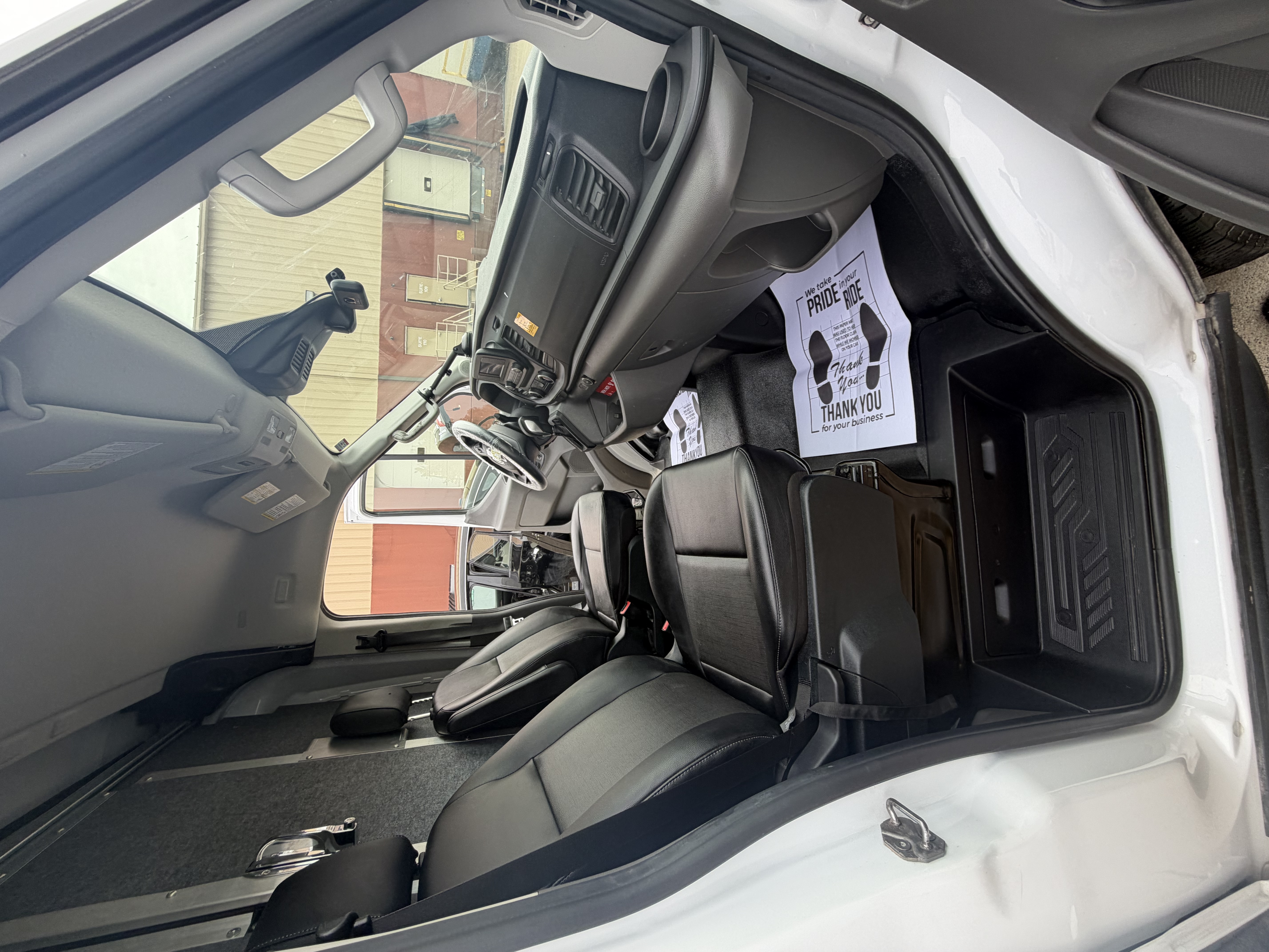 Van Interior — Passenger Cabin