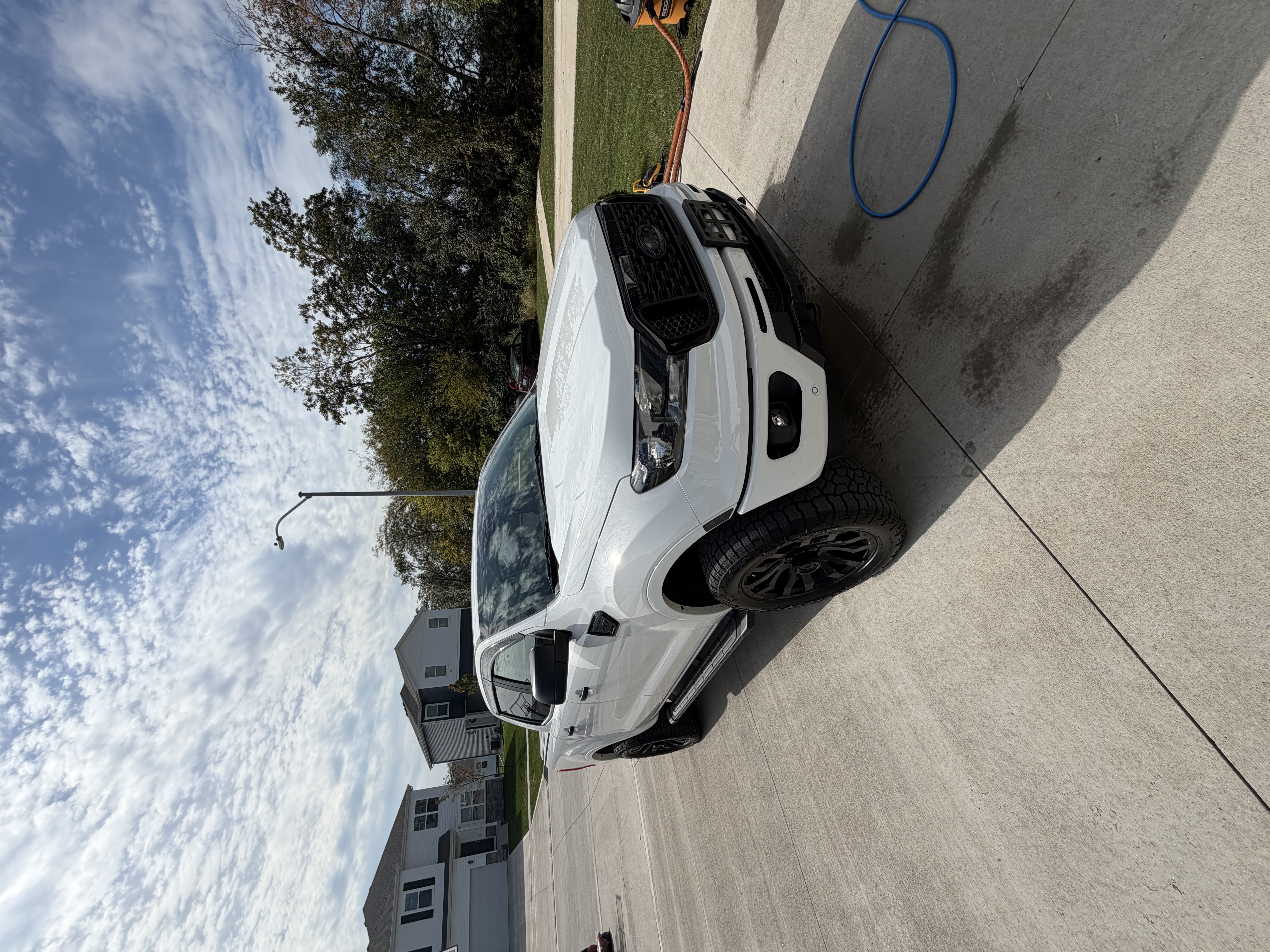 White Ford Truck — Exterior