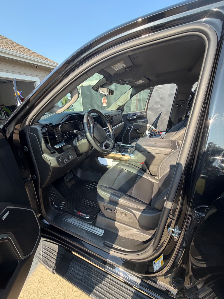 Black Pickup Truck Cabin