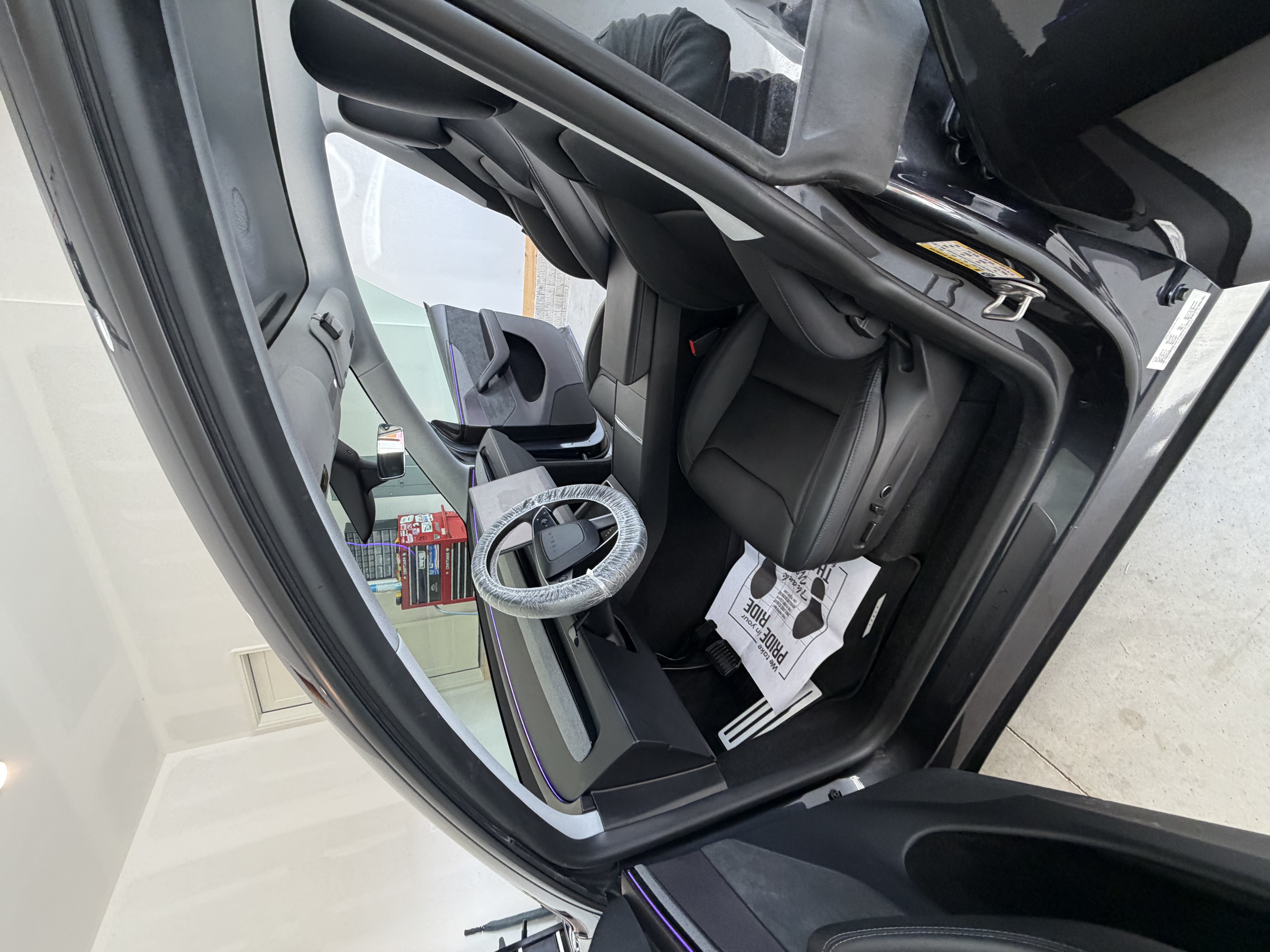 Interior Detail — Driver's Cabin