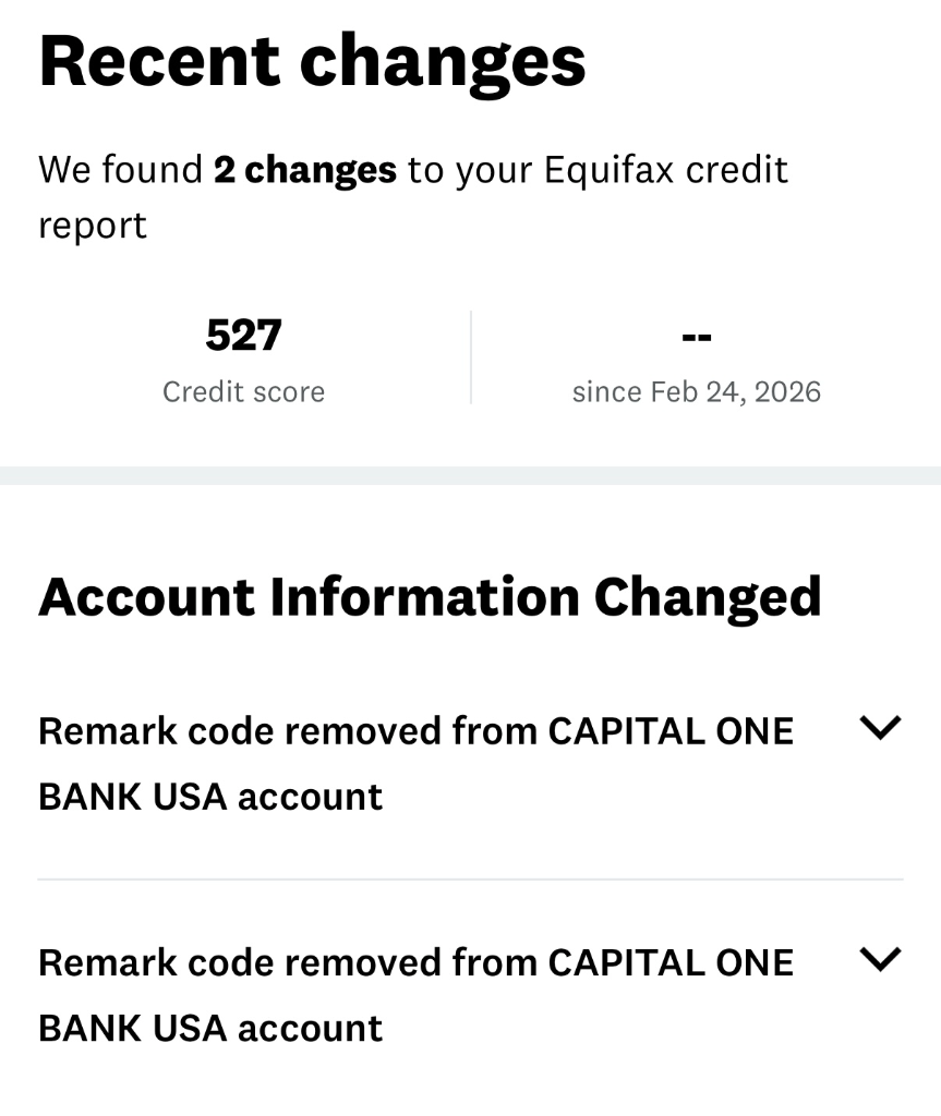 Negative Remark Removed