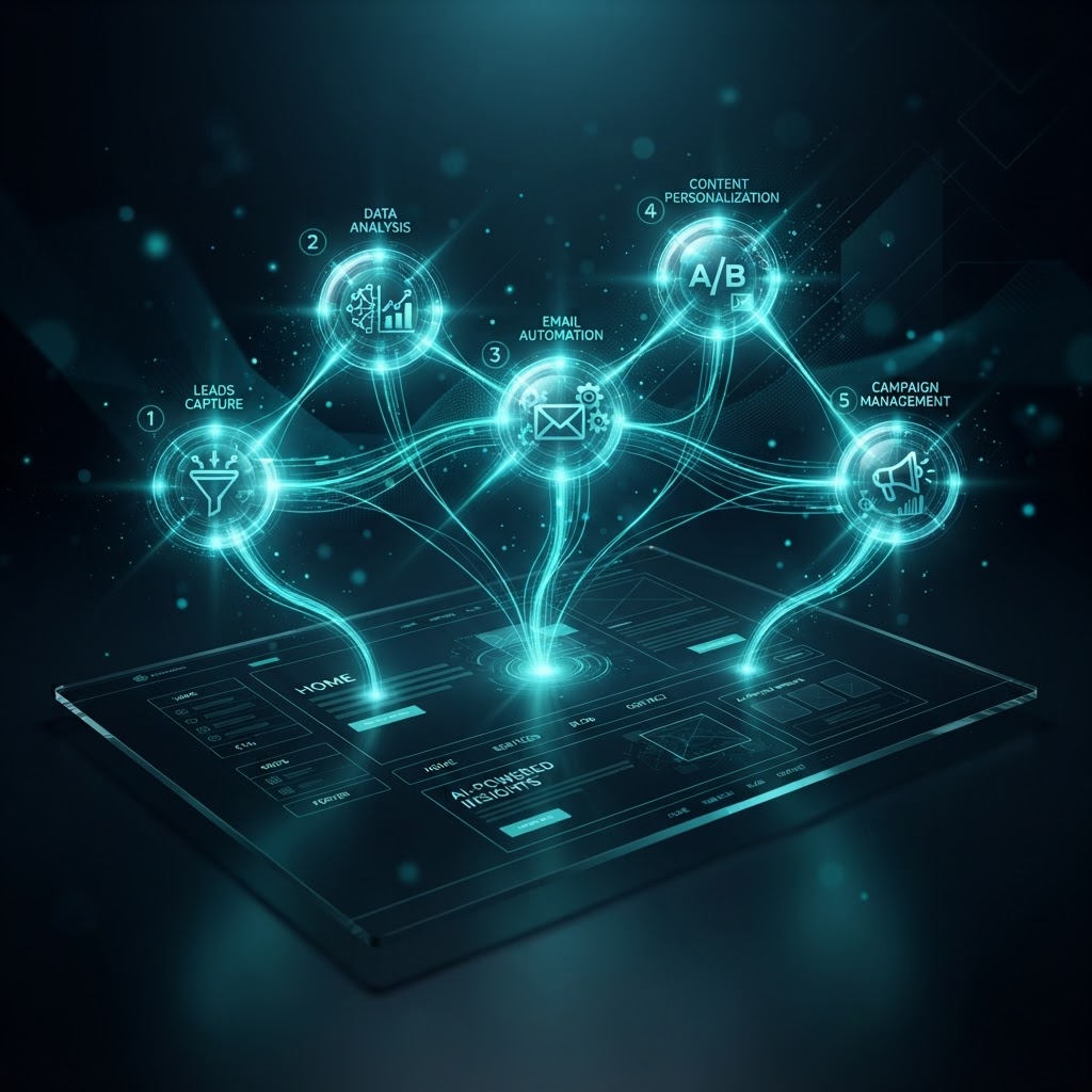 5 automatizaciones con IA para captar clientes web en Madrid