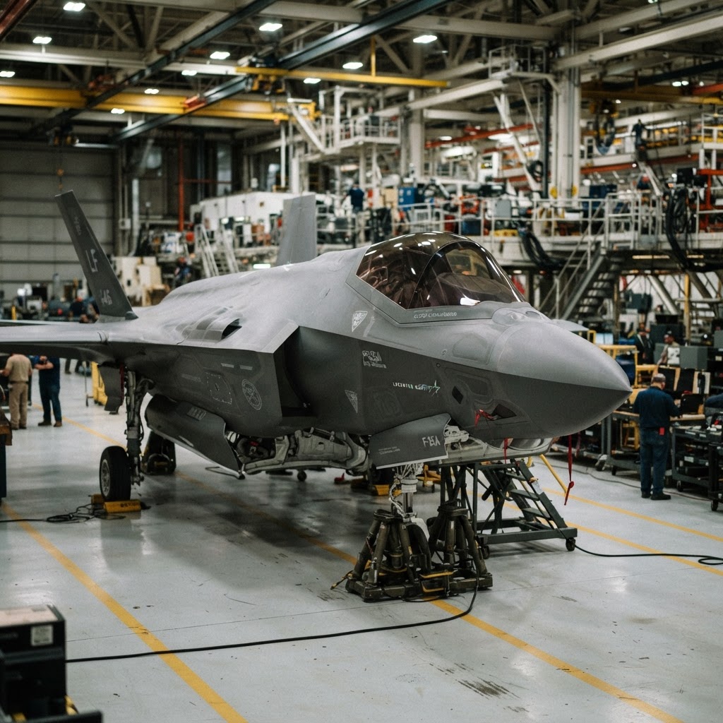 Forged in Fire: How Lockheed Martin's Fighter Jet and Weapons Systems Production Defines Modern Industrial Excellence