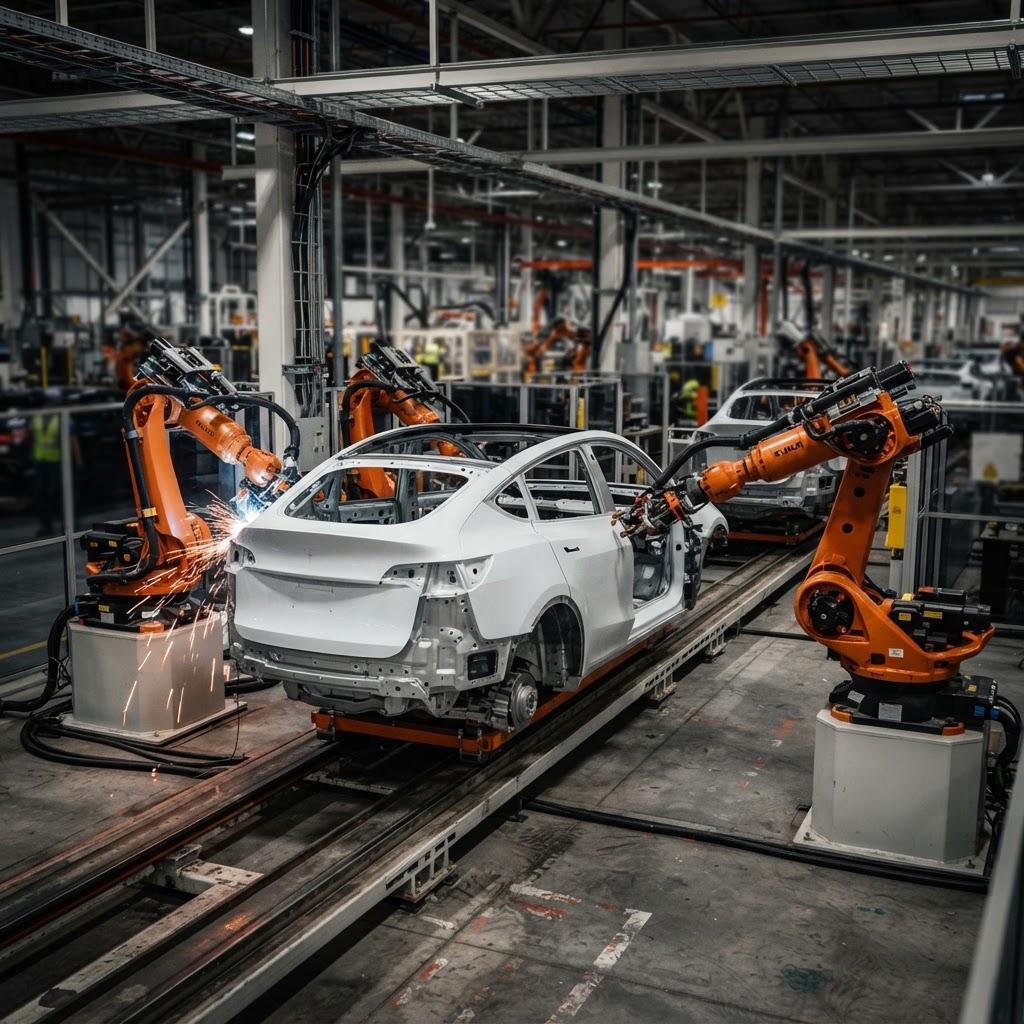 Scaling Speed: Lessons from Tesla’s Gigafactory Blueprint for the Modern Industrial Sector