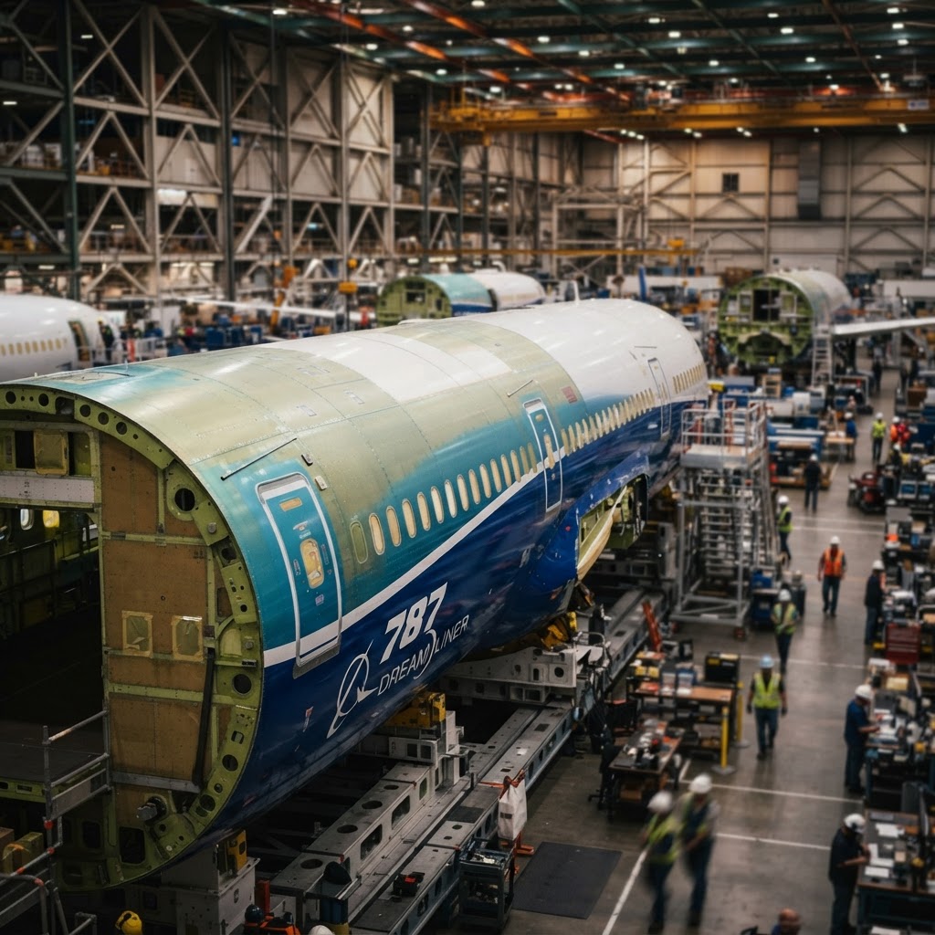 Wings of Industry: How Boeing's Commercial Aircraft Assembly Sets the Standard for Manufacturing Excellence