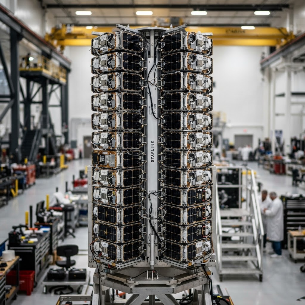 Satellite Assembly at Warp Speed: How SpaceX Is Rewriting the Rules of Industrial Manufacturing with Starlink